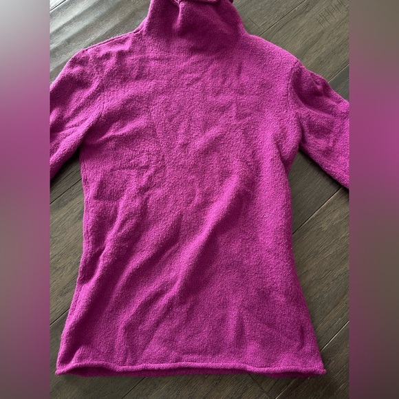 Aritzia Wilfred Purple Fitted Long Sleeve Blouse XS - Picture 1 of 5